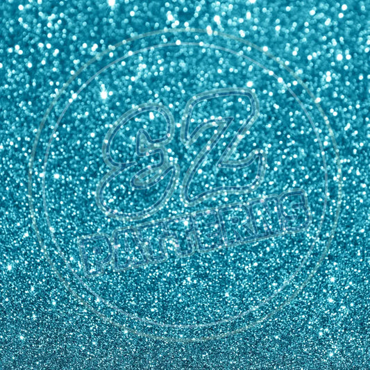 Turquoise Foil 001 Printed Pattern Vinyl