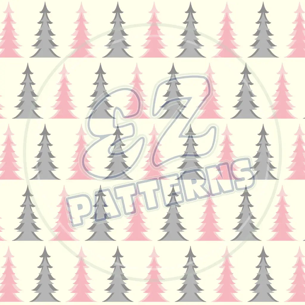 Warm Winter Pink 004 Printed Pattern Vinyl