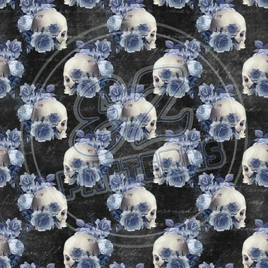 Wicked Skulls 005 Printed Pattern Vinyl