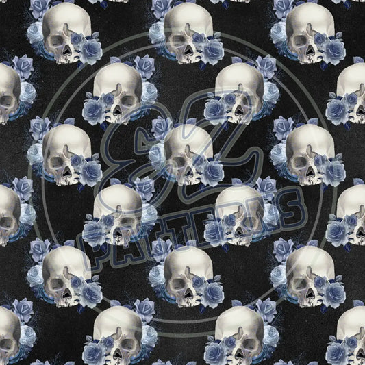 Wicked Skulls 006 Printed Pattern Vinyl