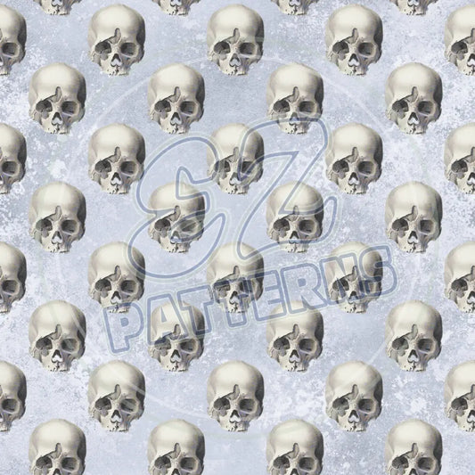 Wicked Skulls 011 Printed Pattern Vinyl