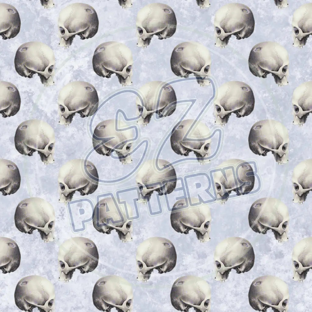 Wicked Skulls 012 Printed Pattern Vinyl