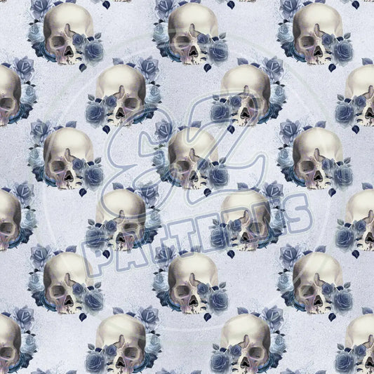 Wicked Skulls 014 Printed Pattern Vinyl