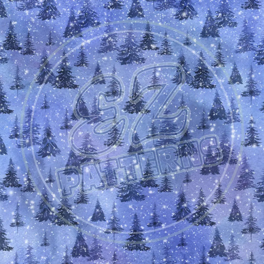 Winter Woods 012 Printed Pattern Vinyl