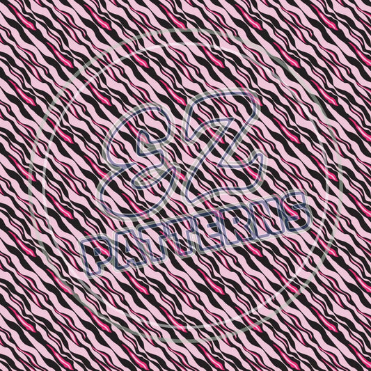 Pink Safari 003 Printed Pattern Vinyl