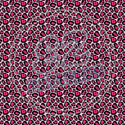 Pink Safari 009 Printed Pattern Vinyl